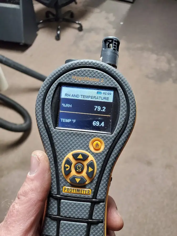 Moisture meter humidity assessment for Fire & Smoke Damage Restoration in Ilion